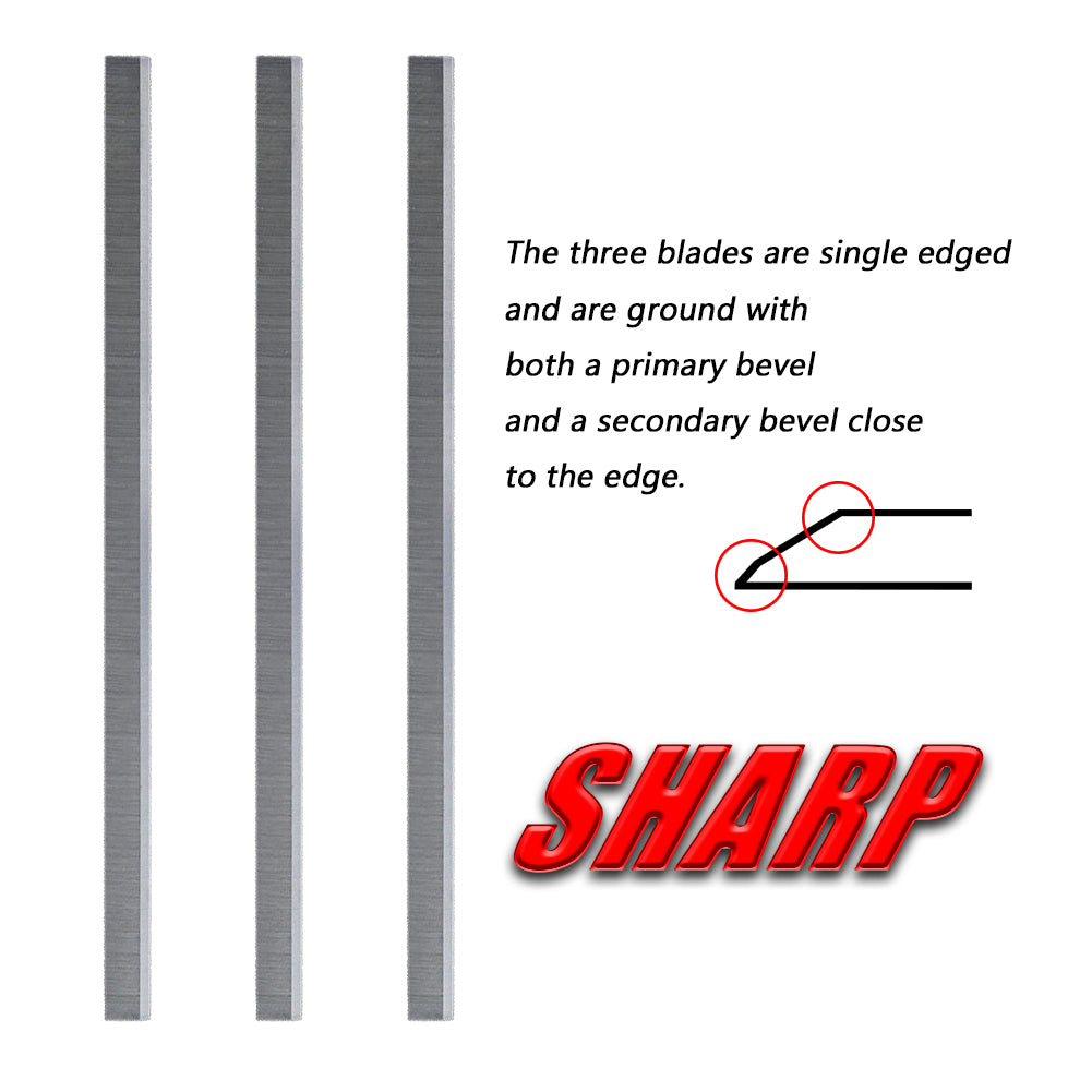 13" x 5/8" x 1/8" Planer Jointer Knives for Jet JPM13 CSX 708366/JPM