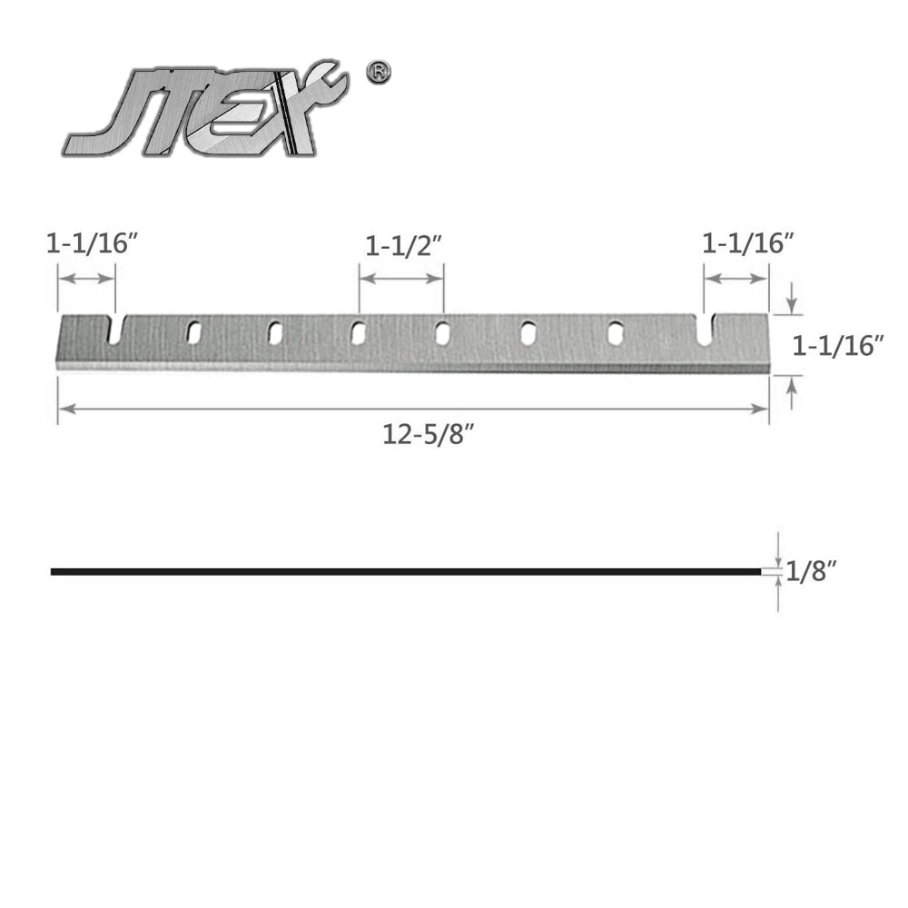 121/2inch Planer Knives for DeWalt DW733, Replace DW7332 JTEX