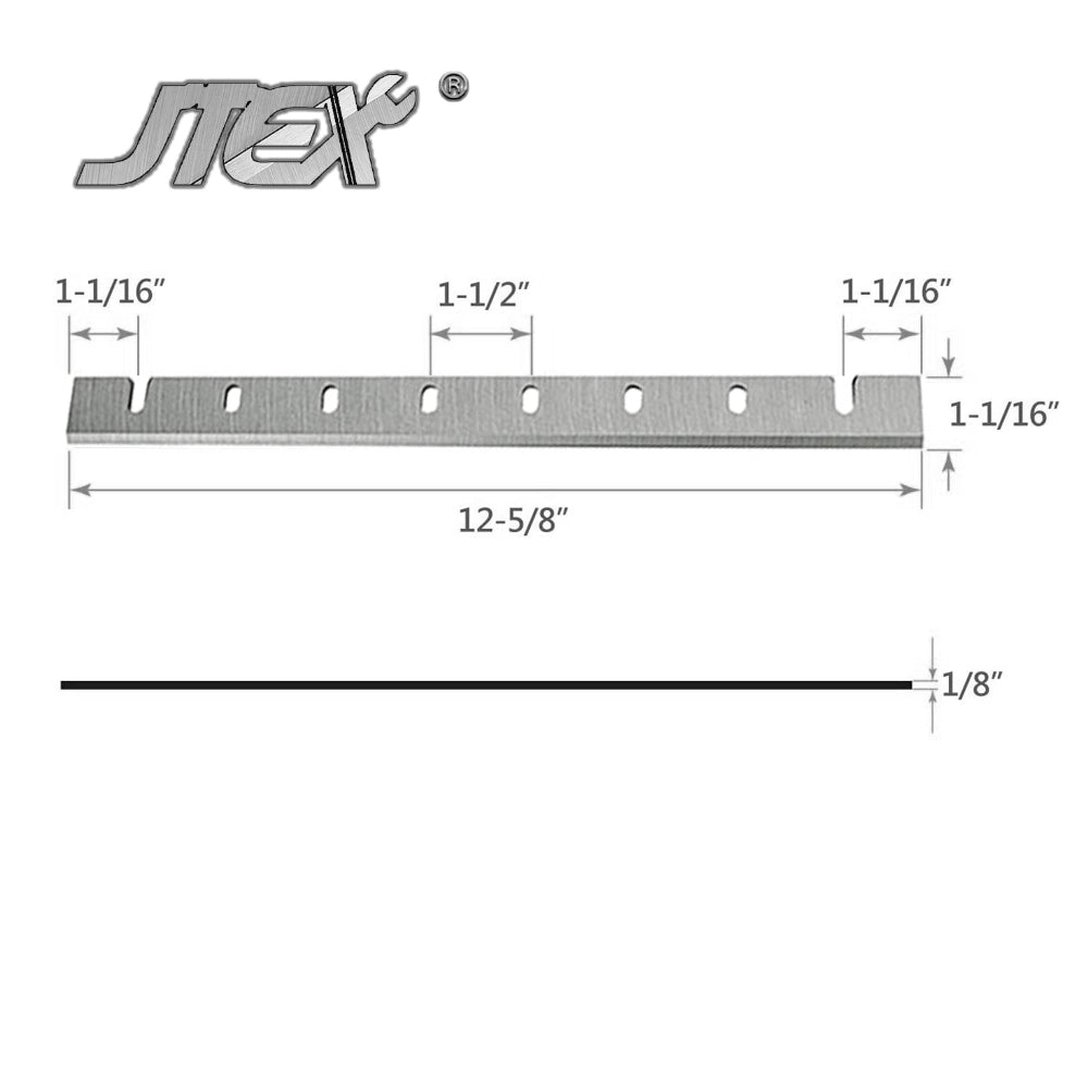 12-1/2-inch Planer Knives for DeWalt DW733, Replace DW7332 – JTEX